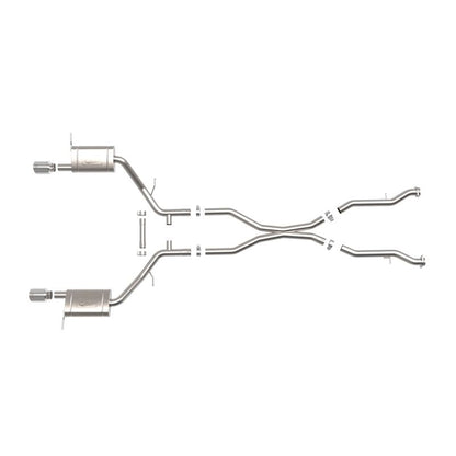 aFe Power Cat-Back Exhaust System for 2011-2022 Dodge Durango(49-32086-P)