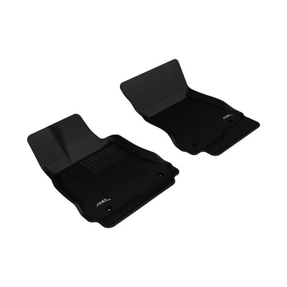 3D MAXpider KAGU 1st Row Floormat - Black | 2007-2013 Mercedes-Benz S-Class W221 (L1MB00611509)