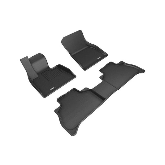 3D MAXpider KAGU 1st & 2nd Row Floormats - Black | 2019-2020 BMW X5 (G05) (L1BM10201509)