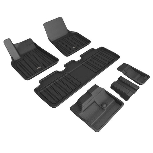 3D MAXpider ELITECT Black R1 R2 R3 | 21-22 Tesla Model Y 7-Seat (E1TL03601809)