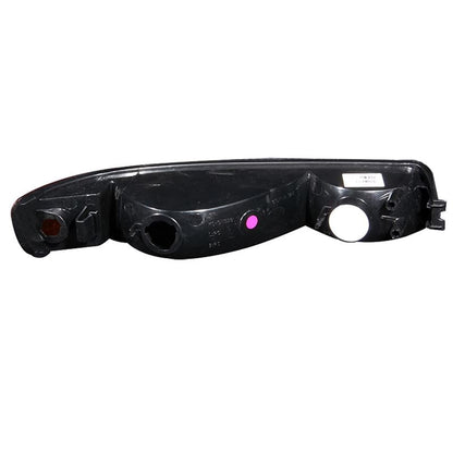 ANZO USA 1999-2006 Gmc Sierra 1500 Euro Parking Lights Black w/ Amber Reflector (511005)