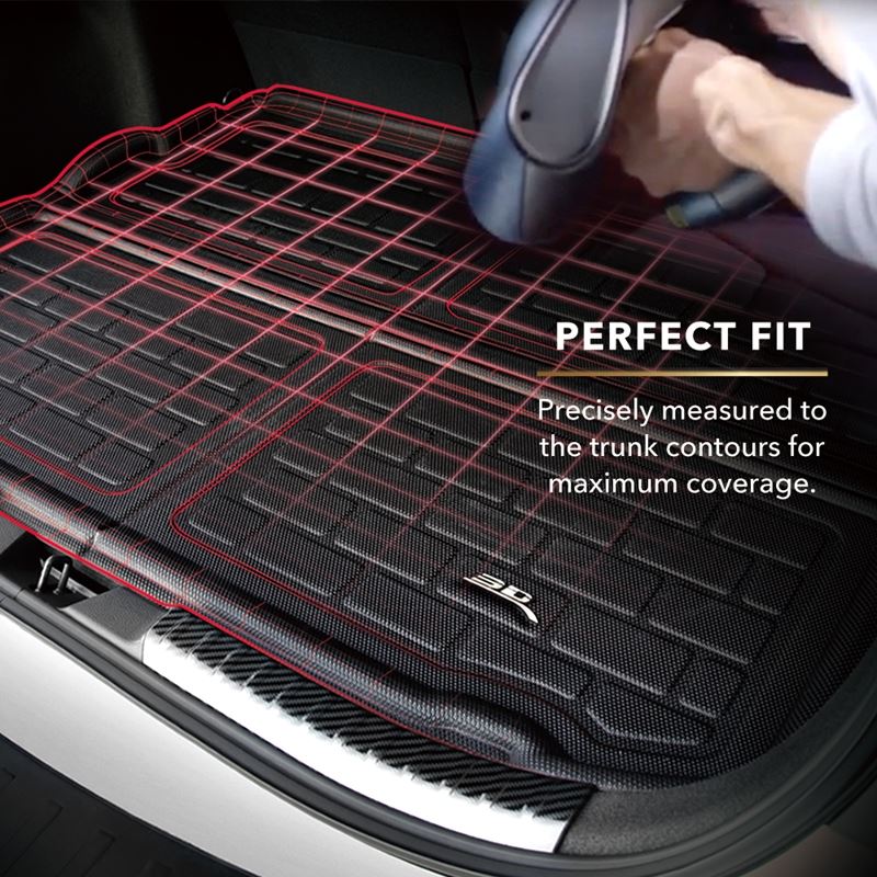 3D MAXpider KAGU Cargo Liner - Black | 12-18 Ford Focus Hatchback with Subwoofer (M1FR0881309)