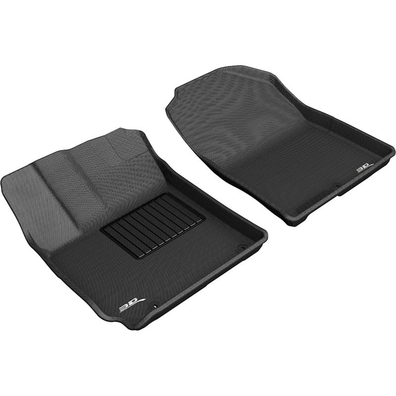 3D MAXpider KAGU 1st Row Floormat - Black | 2018-2020 Hyundai Kona (L1HY09211509)