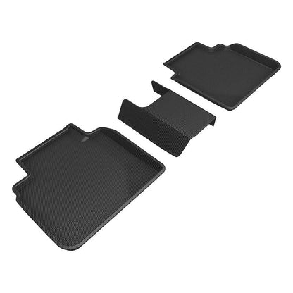 3D MAXpider KAGU 2nd Row Floormats - Black | 2023-2024 Honda Accord (L1HD13421509)