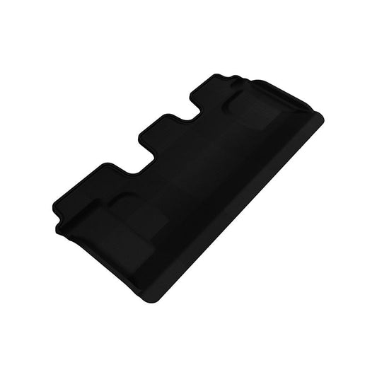 3D MAXpider KAGU 3rd Row Floormats - Black | 2008-2020 Lexus/Toyota LX/Land Cruiser (L1LX03731509)