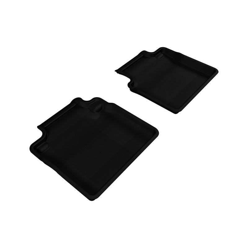 3D MAXpider KAGU 2nd Row Floormats - Black | 2011-2019 Infiniti Q70/M37 (L1IN01521509)