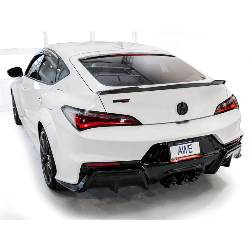 AWE Tuning Touring Edition Exhaust w/ Triple Diamond Black Tips for 2024 Acura Integra Type S DE5 FWD (3015-53335)