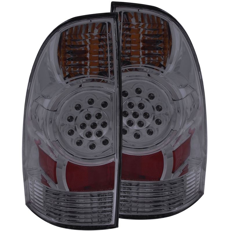 ANZO LED Tail Light Assembly | Toyota Tacoma (05-15) Smoke (311179)