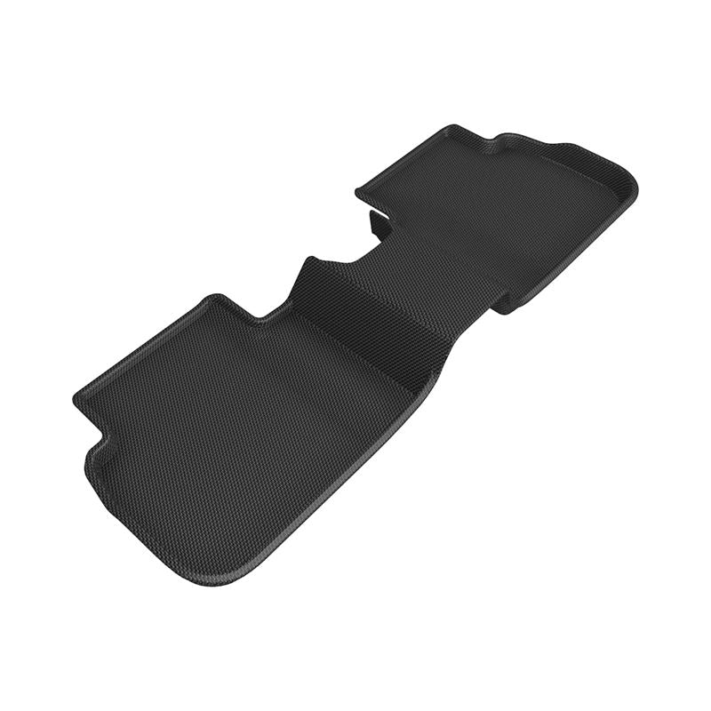 3D MAXpider KAGU 2nd Row Floormat - Black (W Rear Usb Port) | 2022 Honda Civic (L1HD11921509)