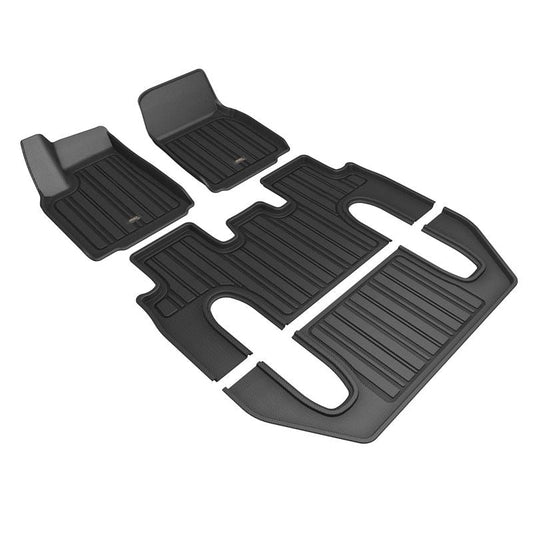 3D MAXpider ELITECT Black R1 R2 R3 | 22-24 Tesla Model X 6-Seat (E1TL04301809)