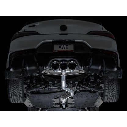 AWE Tuning Track Edition Exhaust w/ Triple Chrome Silver Tips for 2024 Acura Integra Type S DE5 FWD (3020-52335)