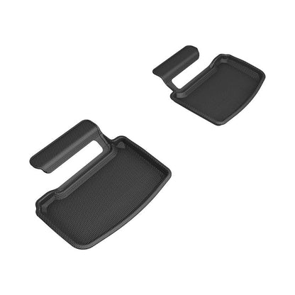 3D MAXpider KAGU Rear Floor Mat - Black | 20-23 Porsche Taycan (9J1) (L1PO02721509)