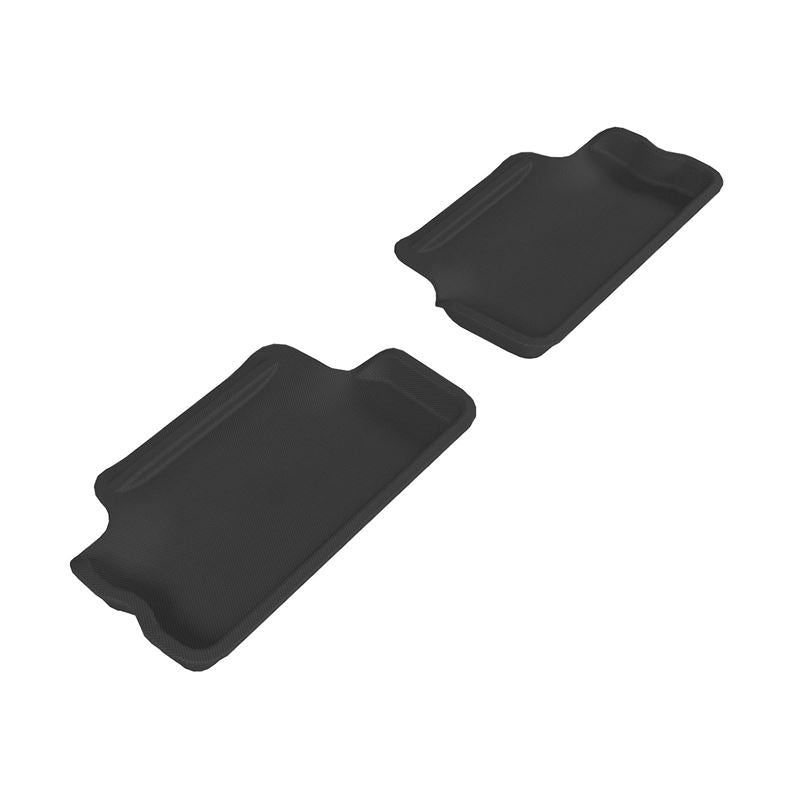 3D MAXpider KAGU 2nd Row Floormats - Black | 2007-2013 Mini Cooper Hardtop (L1MN00221509)