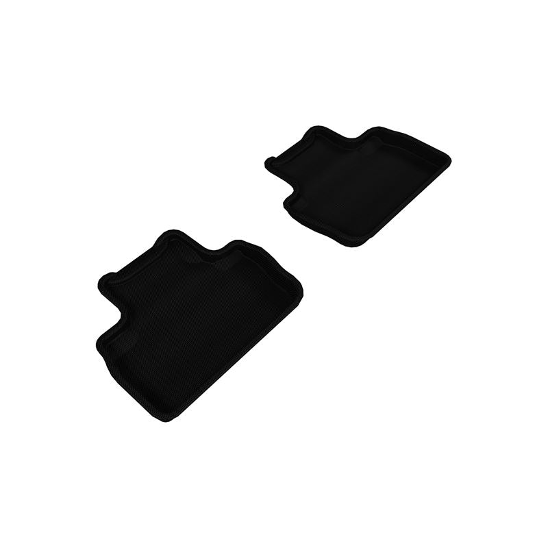 3D MAXpider KAGU 2nd Row Floormats - Black | 2006-2013 Lexus IS (L1LX00621509)