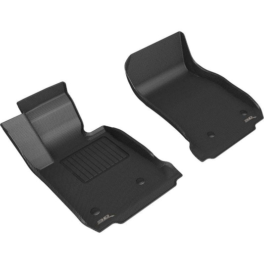 3D MAXpider KAGU Floor Mat- Black R1 | 12-19 BMW 1 Series (L1BM03611509)