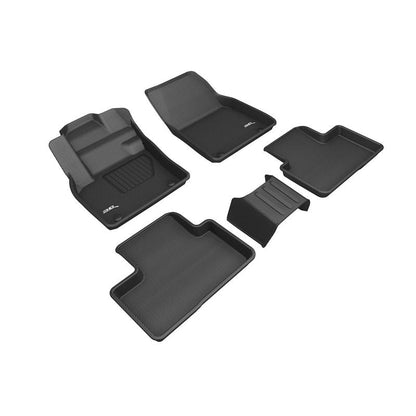 3D MAXpider KAGU 1st & 2nd Row Floormat - Black | 2019-2021 Volvo XC40 (L1VV03001509)