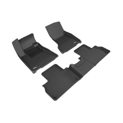 3D MAXpider KAGU Floor Mat- Black R1 R2 | 17-18 Maserati Levante (L1MR00401509)