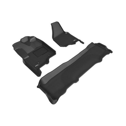 3D MAXpider KAGU Black R1 R2 | 12-16 Ford F-250 / 350 / 450 Supercrew (L1FR09001509)