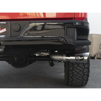 aFe Apollo GT Series 3 IN 409 Stainless Steel Cat-Back Exhaust System w/ Polish Tip (49-44107-P)
