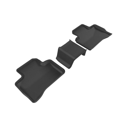 3D MAXpider KAGU 2nd Row Floormats - Black | 20162020 Mercedes-Benz GLC-Class X205 (L1MB07921509)