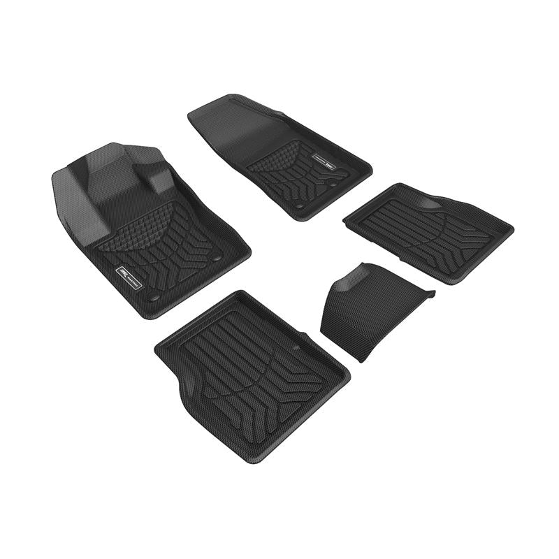 3D MAXpider MAXTRAC Black R1 R2 | 17-24 Jeep Compass (A5JP01601809)