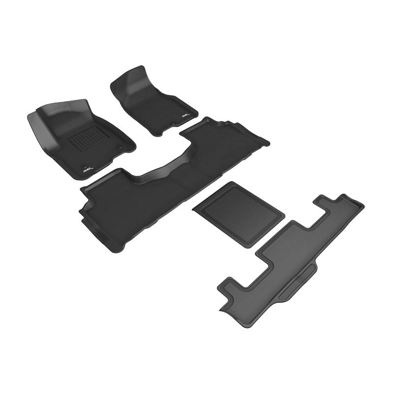 3D MAXpider KAGU Black R1 R2 R3 | 21-24 GMC Yukon 7-Seat (L1GM03001509)