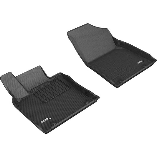 3D MAXpider KAGU 1st Row Floormat - Black | 2019-2020 Lexus ES (L1LX06311509)