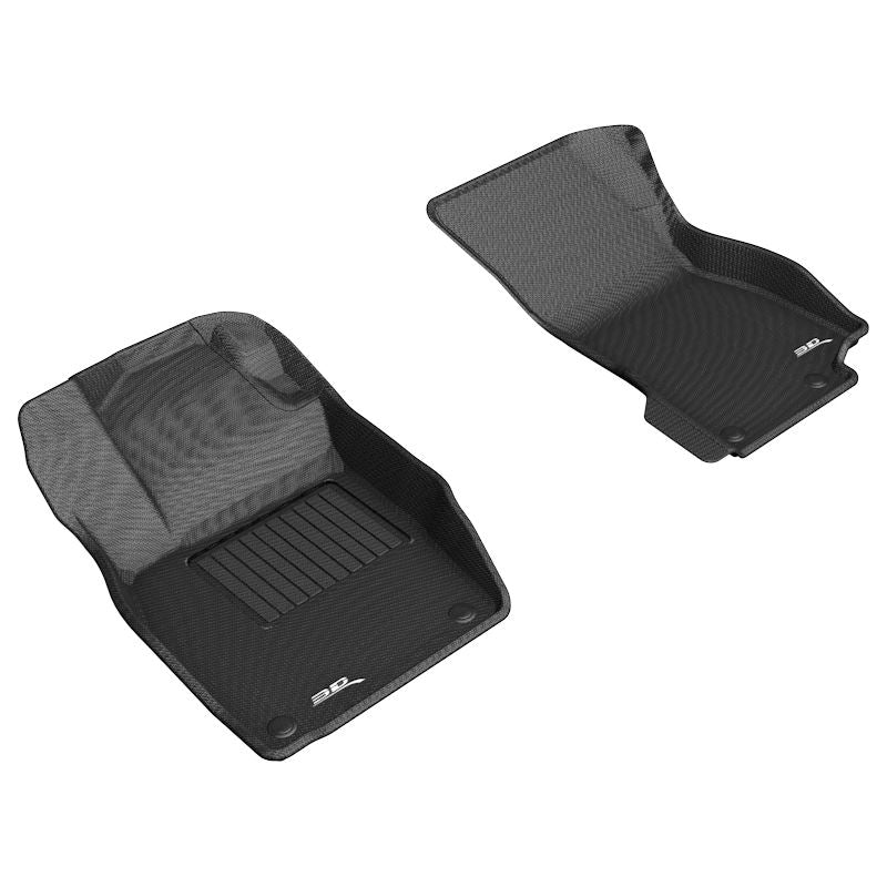3D MAXpider KAGU 1st Row Floormat - Black | 2019-2020 Audi A8L (L1AD05011509)