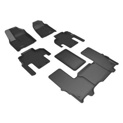 3D MAXpider KAGU Black R1 R2 R3 | 22-24 Jeep Wagoneer 7 Seat (L1JP03301509)