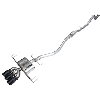 AWE Tuning Touring Edition Exhaust w/ Triple Diamond Black Tips for 2024 Acura Integra Type S DE5 FWD (3015-53335)