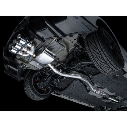 AWE Tuning Touring Edition Exhaust w/ Triple Chrome Silver Tips for 2024 Acura Integra Type S DE5 FWD (3015-52335)