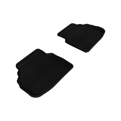 3D MAXpider KAGU 2nd Row Floormats - Black | 2009-2012 BMW 7 Series F01 (L1BM05321509)