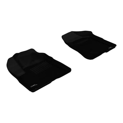 3D MAXpider KAGU 1st Row Floormat - Black | 2011-2013 Kia Sorento 7-Seats (L1KA00911509)
