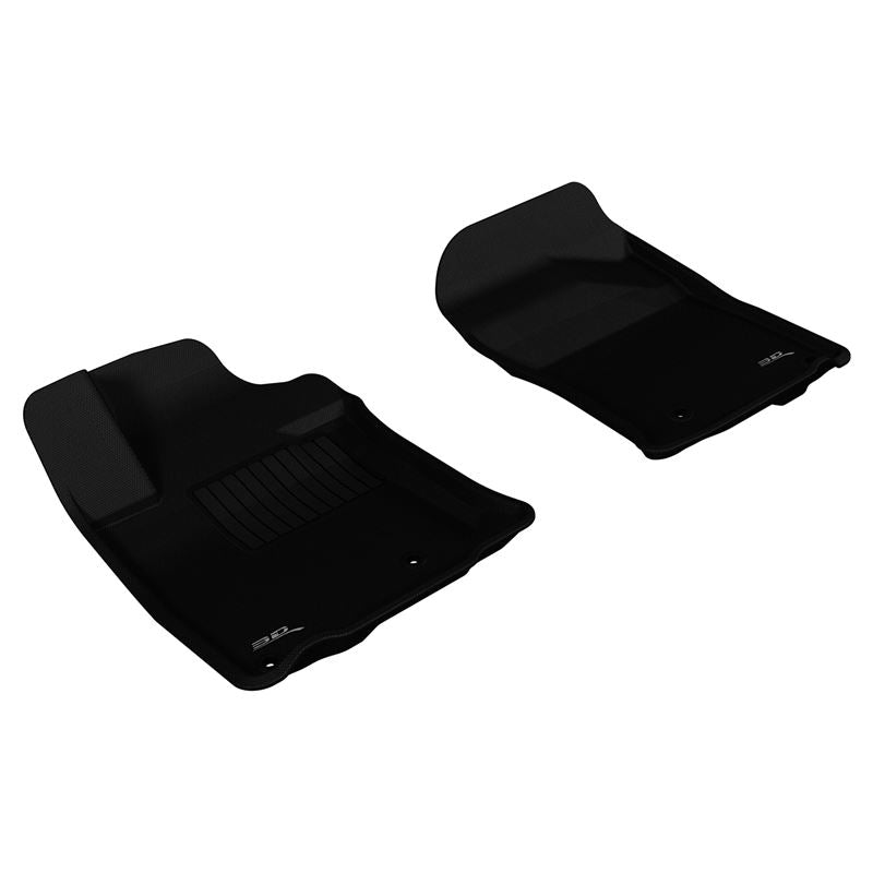 3D MAXpider KAGU 1st Row Floormat - Black | 2010-2013 Lexus GX (L1LX04311509)