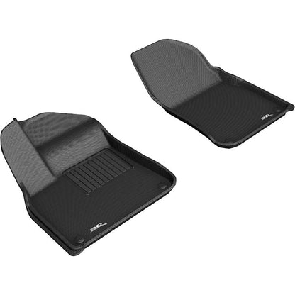 3D MAXpider KAGU 1st Row Floormat - Black | 2019-2019 Porsche Cayenne (L1PO01911509)