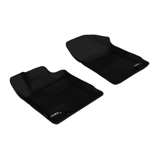 3D MAXpider KAGU 1st Row Floormat - Black | 2009-2014 Nissan Maxima (L1NS03011509)