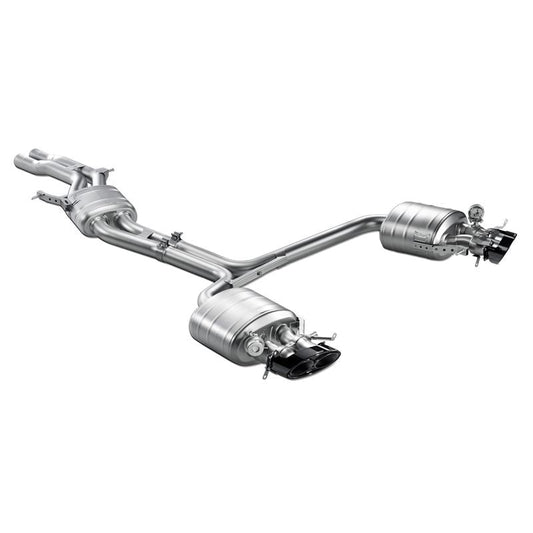 Akrapovic Evolution Line Titanium Cat Back Exhaust | Alfa Romeo Giulia Quadrifoglio (17-19) (S-AR/TI/1H)