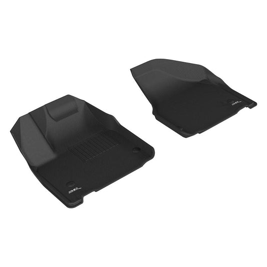 3D MAXpider KAGU 1st Row Floormat - Black | 2017-2020 Chrysler Pacifica/Voyager (L1CY00511509)