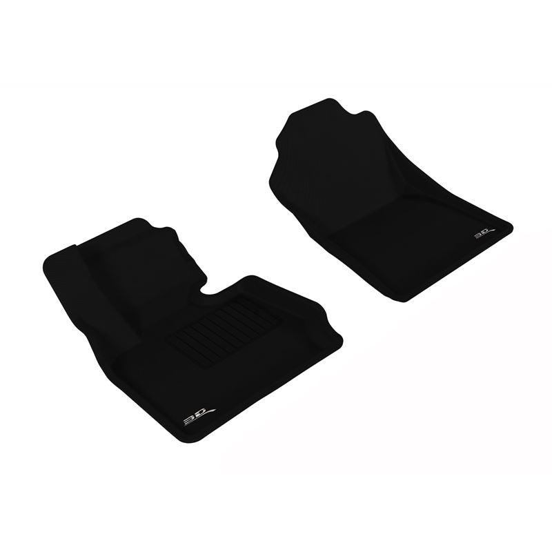 3D MAXpider KAGU 1st Row Floormat - Black | 2011-2018 BMW X3/X4 F25/F26 (L1BM03211509)