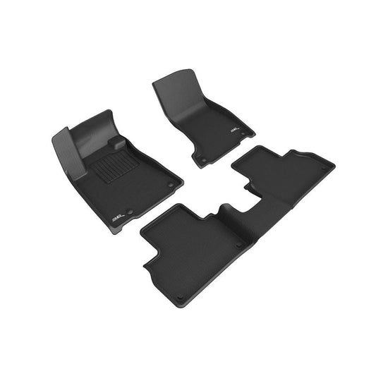 3D MAXpider KAGU Floor Mat- Black R1 R2 | 19-23 Maserati Levante (L1MR01001509)