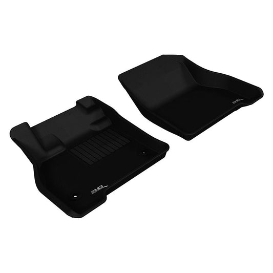 3D MAXpider KAGU 1st Row Floormat - Black | 2011-2012 Nissan Leaf (L1NS04911509)