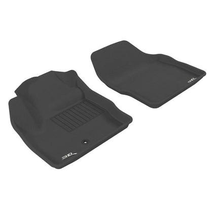 3D MAXpider KAGU 1st Row Floormat - Black | 2007-2014 Land Rover Lr2 (L1LR00111509)