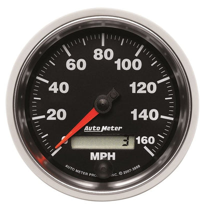AutoMeter GS 3-3/8 inch 160 MPH In Dash Speedometer Gauge (3888)