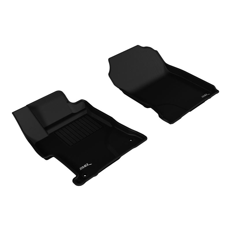 3D MAXpider KAGU 1st Row Floormat - Black | 2014-2015 Honda Civic Sedan (L1HD06311509)