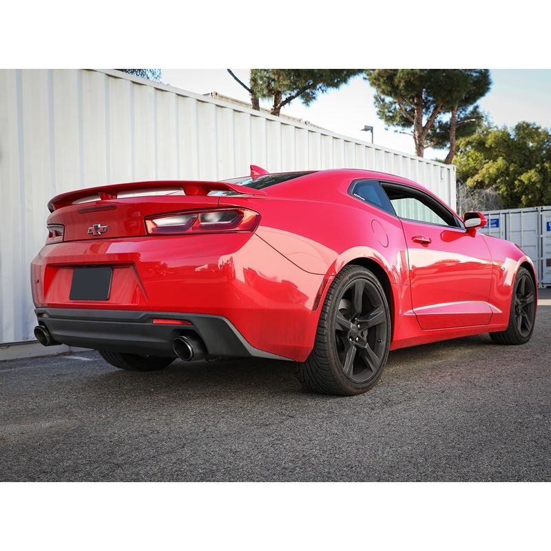 aFe Power aFe Power 2-1/2 IN 409 Stainless Steel Axle-Back Exhaust System for 2016-2022 Chevrolet Camaro(49-44118-C)