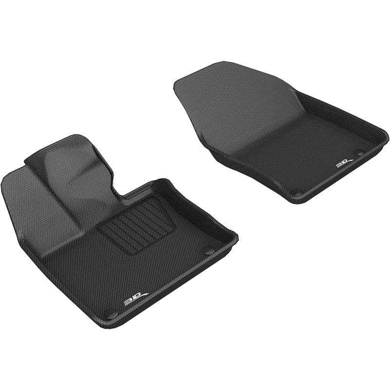 3D MAXpider KAGU 1st Row Floormat - Black | 2019-2020 Lexus UX (L1LX06611509)