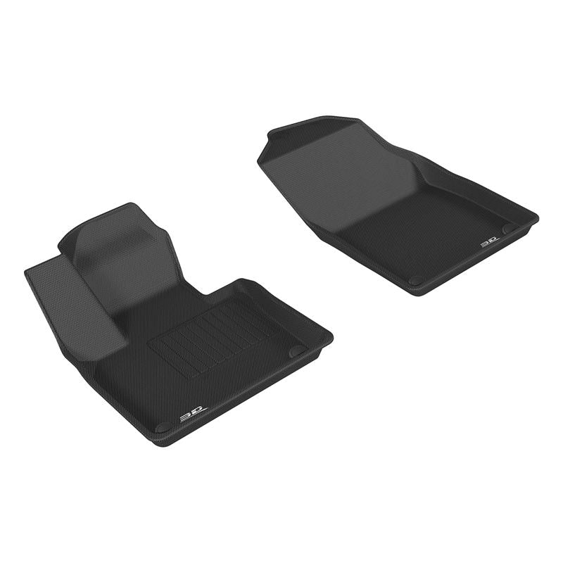 3D MAXpider KAGU 1st Row Floormat - Black | 2015-2019 Volvo XC90 (L1VV02011509)