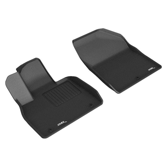 3D MAXpider KAGU 1st Row Floormat - Black | 2020 Hyundai Palisade (L1HY10011509)
