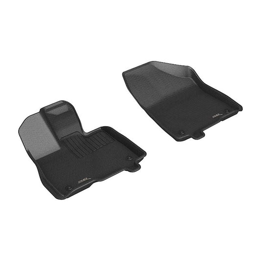 3D MAXpider KAGU 1st Row Floormats - Black | 21-24 Toyota Sienna (L1TY27211509)