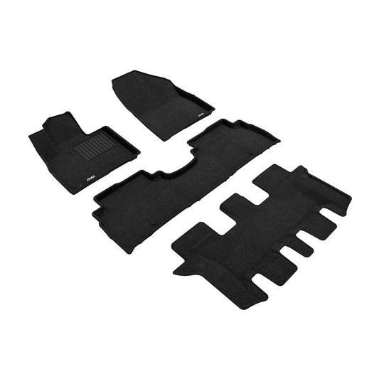 3D MAXpider ELEGANT Black R1 R2 R3 | 16-20 Kia Sorento 7-Seat (L1KA03004709)